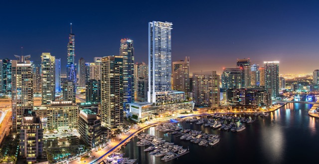Dubai-Marina-Hafen